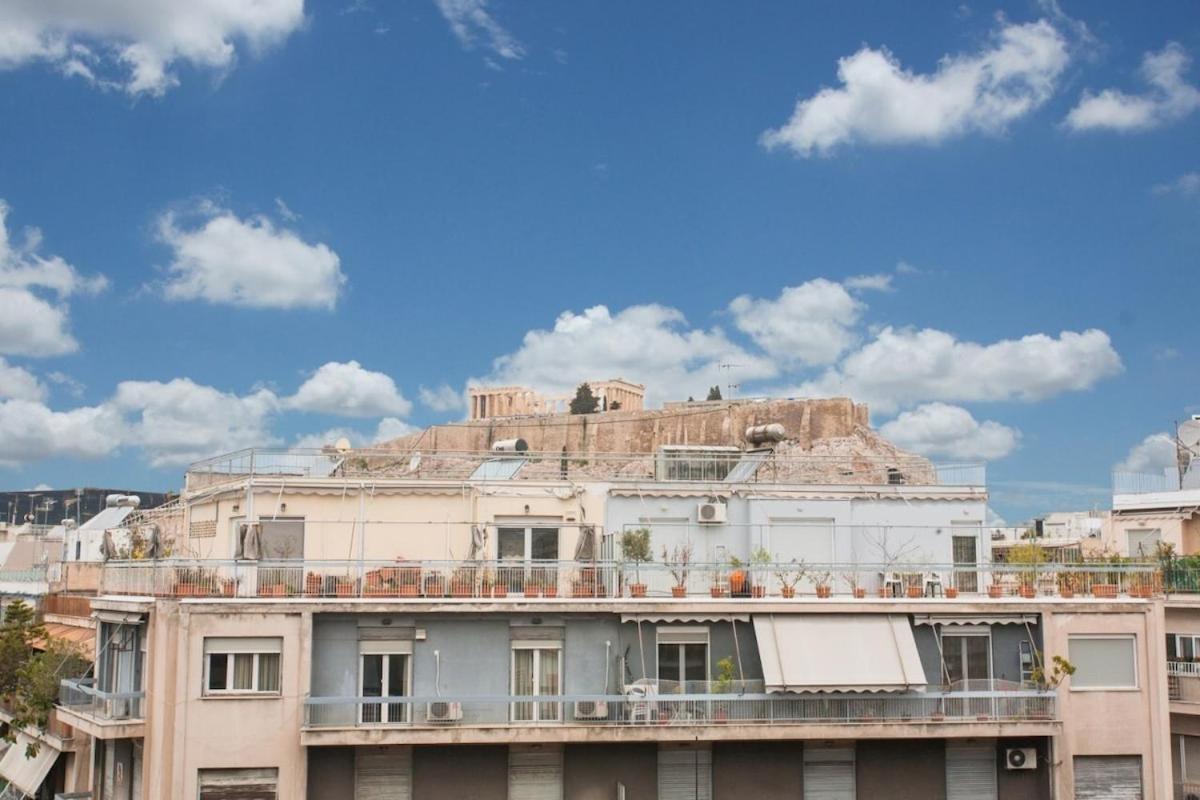 Lovely Apt W/Heated Jacuzzi &Full Acropolis View เอเธนส์ ภายนอก รูปภาพ